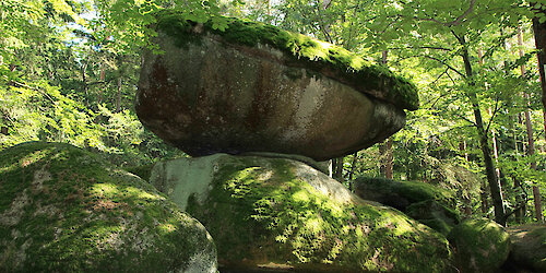 Naturdenkmal Wackelstein - Bayerischer Wald